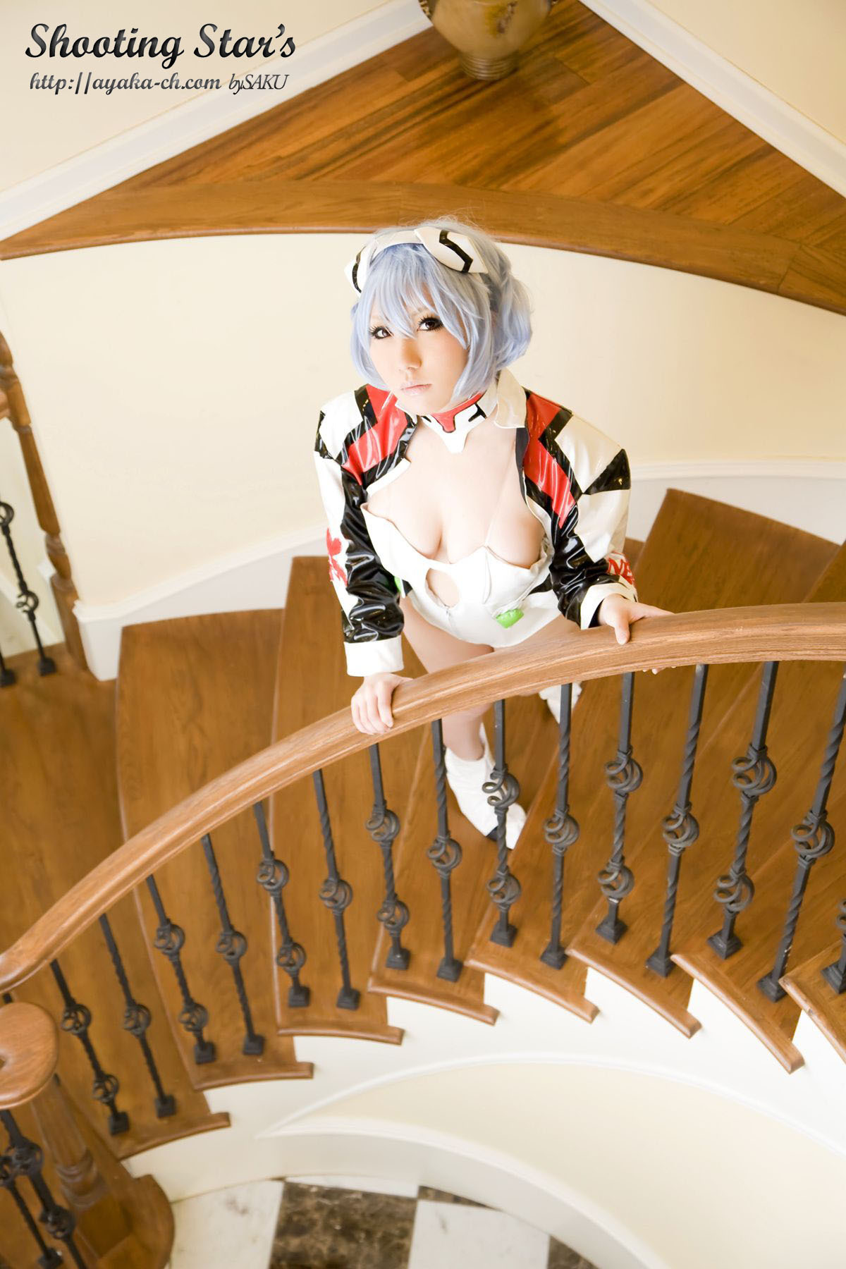 [Cosplay]  Evangelion - Big Tits Rei Ayanami 2